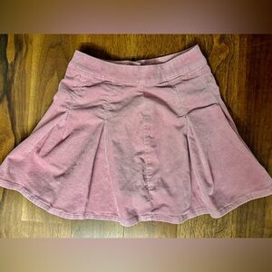 Gap Pink Corduroy Girl Skirt